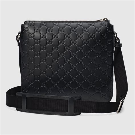 gucci tracolla nera prezzo|pochette uomo firmate.